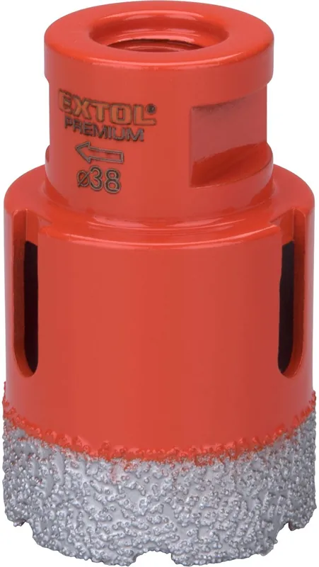 Nejprodávanější EXTOL PREMIUM korunka vykružovací diamantová, O 38mm, závit M14 - 8801869