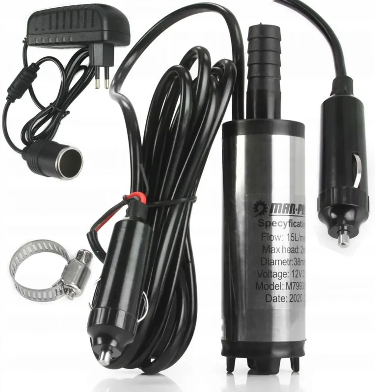 Mini čerpadlo na naftu 12V/230V, 38mm MAR-POL Must-Have