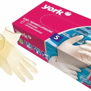 Top Prodej YORK latexové rukavice S 100 ks