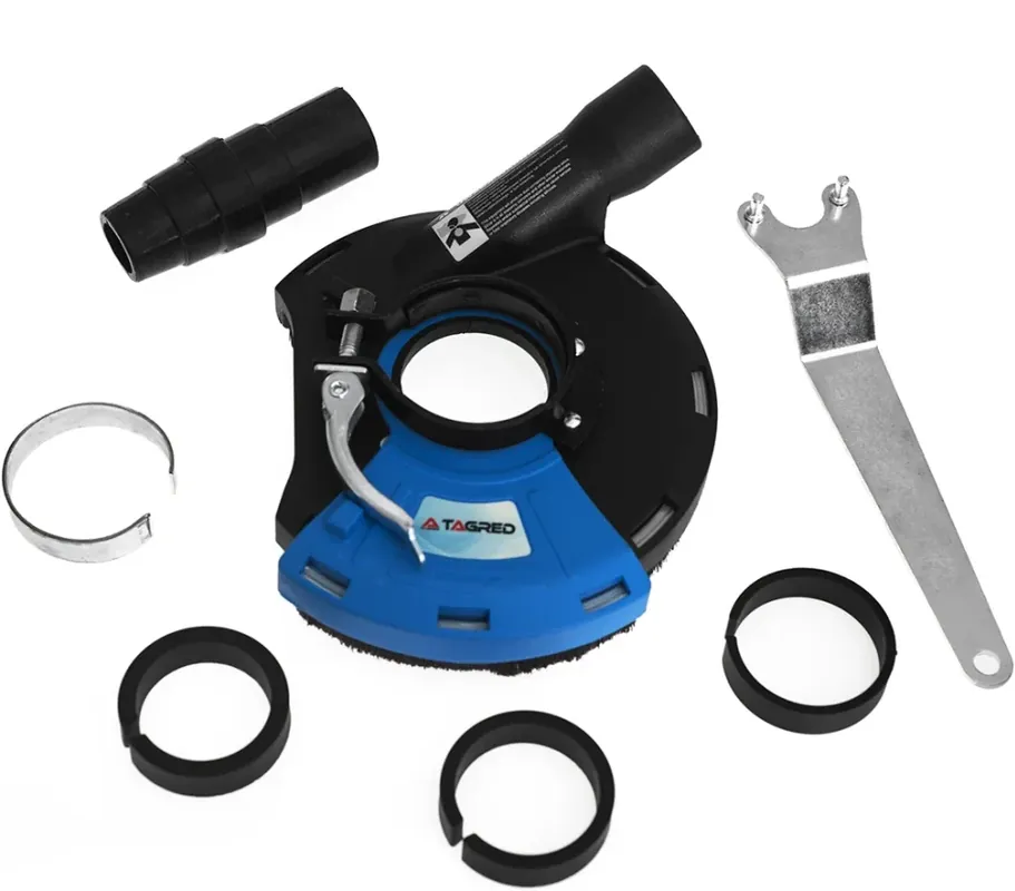 Kryt úhlové brusky s odsáváním a kartáčem 115 mm - 125 mm, TA1113 Tovární Cena