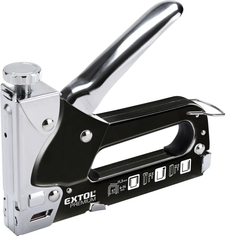 Pistole sponkovací, 4-14mm/tl. 0,75mm EXTOL PREMIUM Rychlé Dodání