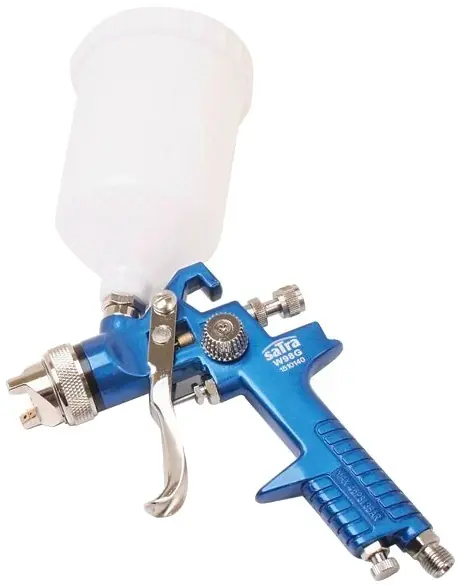 Omezená Nabídka Stříkací pistole HVLP, tryska 1.4 mm, objem 600 ml, 3 bar - SATRA W98G