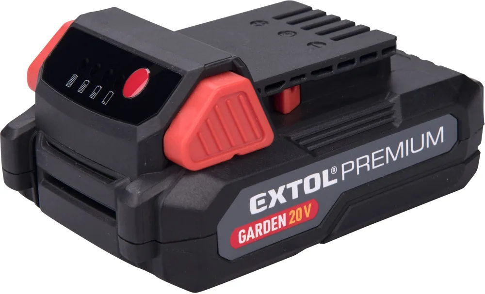 EXTOL PREMIUM baterie akumulátorová GARDEN20V, 20V Li-ion, 2000mAh - 8895780 Objednat Nyní
