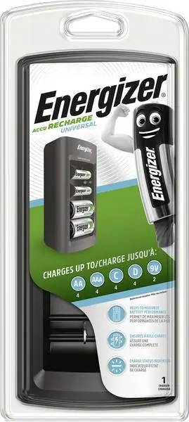 Výhodná Nabídka Energizer Accu Recharge Universal AA/AAA/C/D/9V
