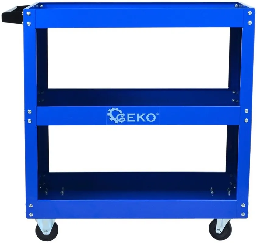 Pojízdný manipulační stolek - vozík, celokovový, 3 patra GEKO G10824 Odeslání Ihned