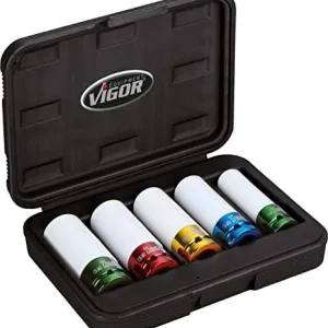 Časově Omezené Nástavece VIGOR 1/2 inch / 12.5 mm Impact socket set V2257