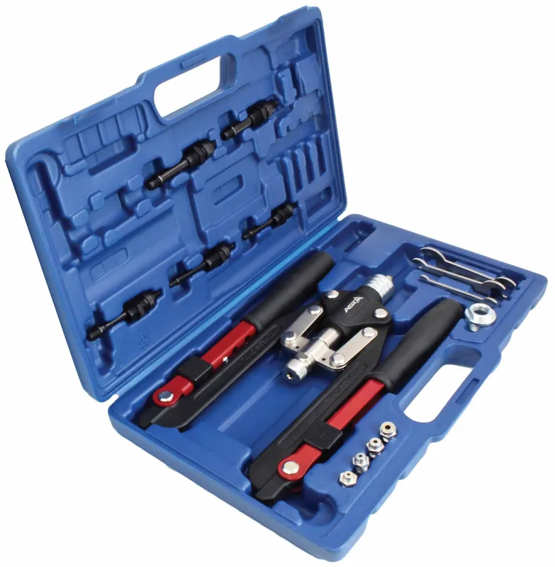 Bezpečná Platba Nýtovací kleště pákové, na trhací nýty 2.4 - 6.4 mm a nýtovací matice M4 - M10 - ASTA H3