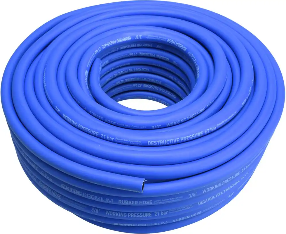 Dokud Zásoby Vydrží Hadice vzduchová, guma, 3/8" (9/15mm), 50m EXTOL PREMIUM