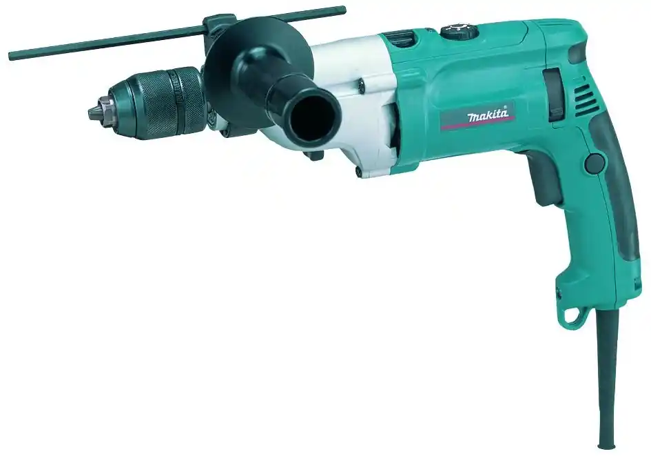 Značkový Příklepová vrtačka,rychlosklíčidlo 1,5-13mm,2rychlosti,1010W,systainer Makita HP2071J