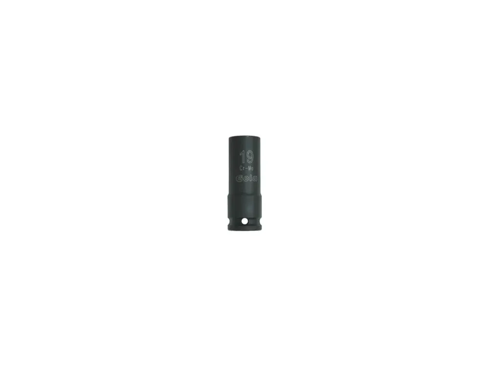 Omezená Nabídka Hlavice 1/2" průmyslová prodloužená 6hranná 19mm GOLA 315119