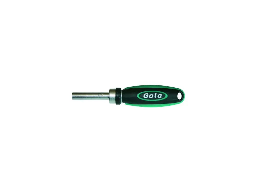 Ráčnový šroubovák na bity 1/4" GOLA 102500 Tovární Cena