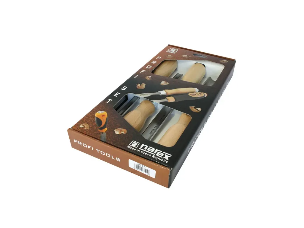 Sada dutých dlát 4-dílná Wood line Narex Bystřice 863510 Autentický