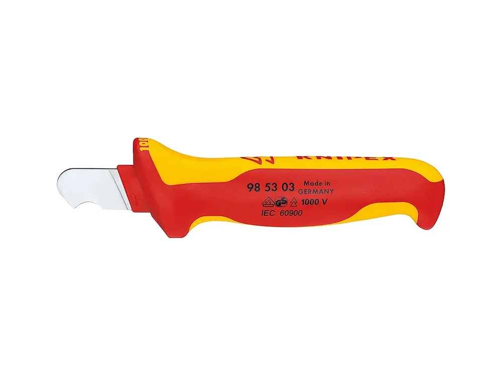 Horká Nabídka Nůž na odstraňování izolace 1000V KNIPEX 98 53 03