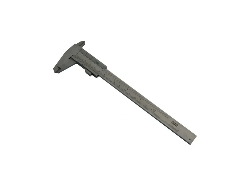 Posuvné měřítko s tlačítkem ČSN 25 1238, 160mm KMITEX 6000.20 Super Cena