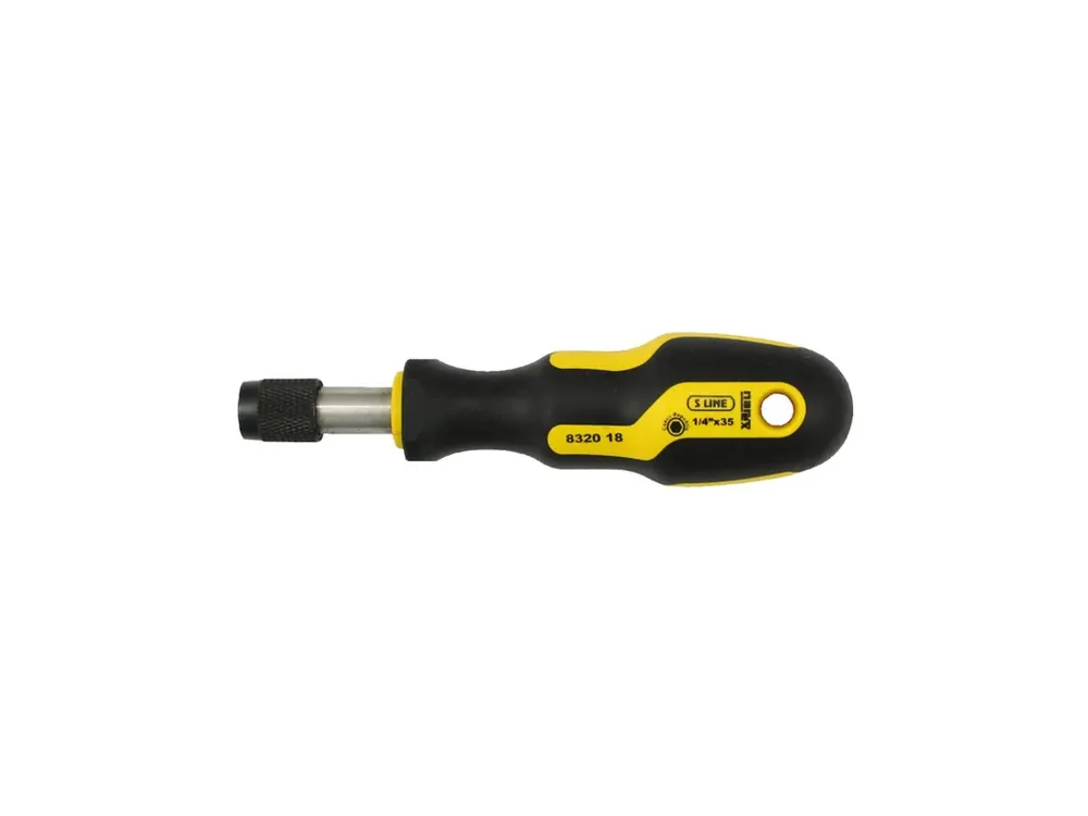 Nejlepší Volba Šroubovák magnetický s pojistkou pro nástavce 1/4" bity Narex Bystřice 832018