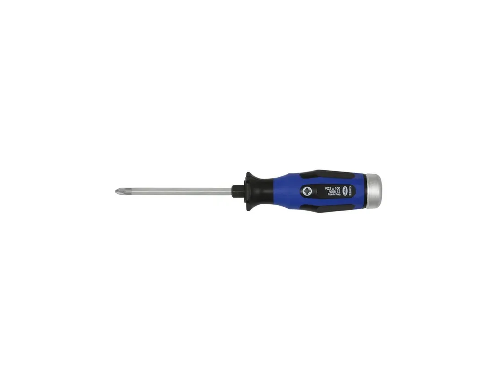 Autentický Šroubovák Pozidriv úderový PZ 2 x 100mm Strong line Narex Bystřice 805812