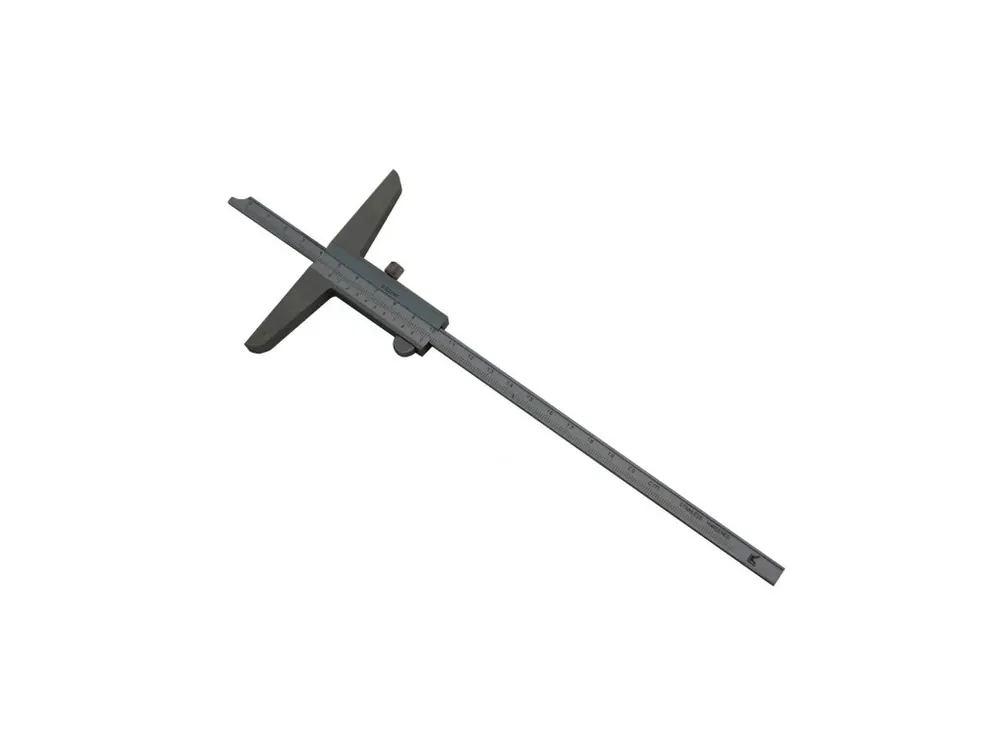 Hloubkoměr bez nosu ČSN 25 1280, 0-150mm KMITEX 2034 Nejlepší Cena