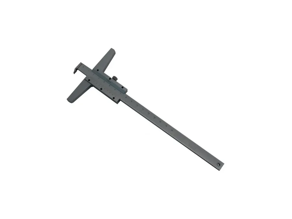 Hloubkoměr s nosem ČSN 25 1282, 0-800mm KMITEX 2042.3 Výprodej