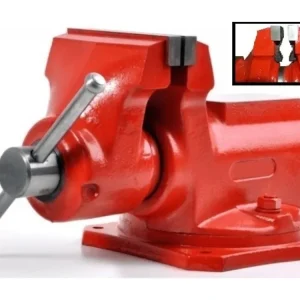 Akční Cena Dílenský svěrák 125mm s čelistmi na trubky YORK 125 Standard