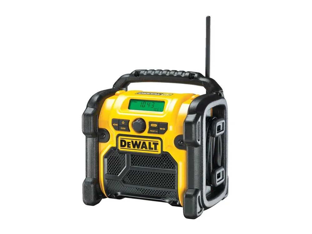 Aku stavební rádio 10,8-18V / 220V DCR020 DeWALT ( bez akumulátoru ) Akce