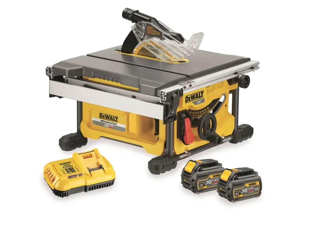 Akční Nabídka Aku stolní pila 54V XR 6,0Ah Li-Ion FLEXVOLT DCS7485T2 DeWALT