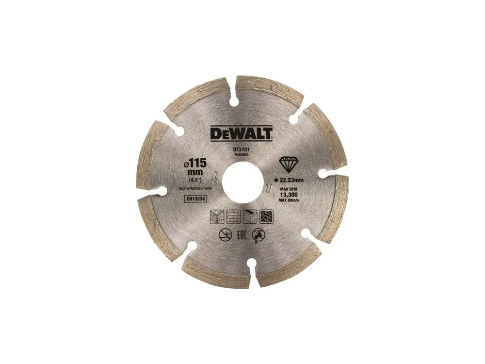 Dia řezný kotouč 115mm Laser1 na beton a cihly DeWALT DT3701 Sezónní Sleva