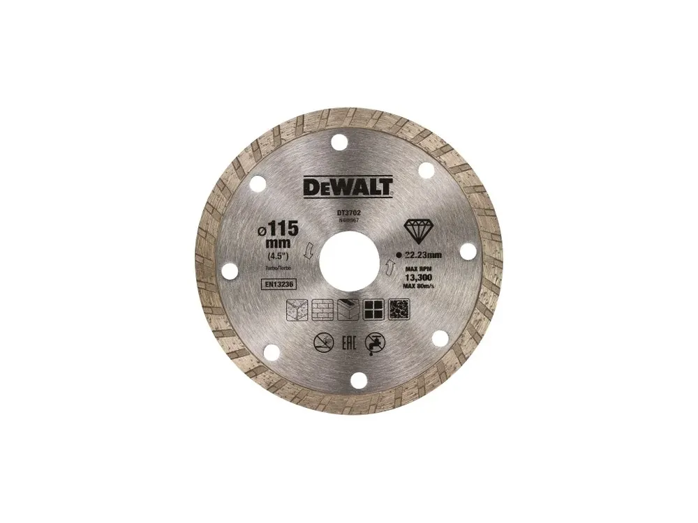 Cenová Bomba Dia řezný kotouč 115mm Laser1 Turbo na beton a cihly DeWALT DT3702