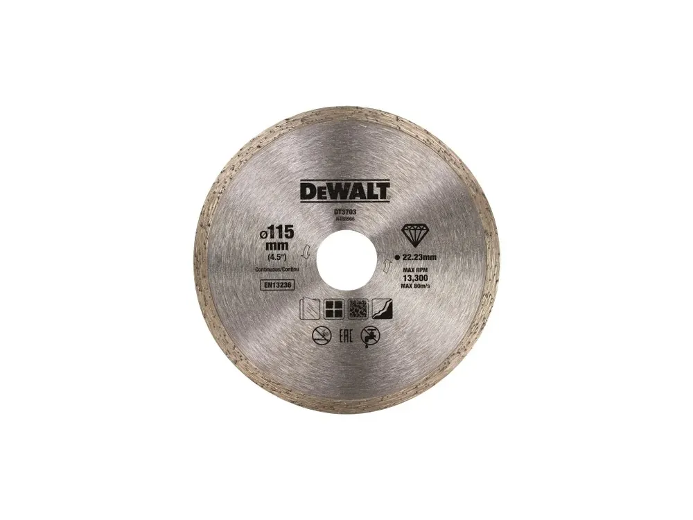 Dia řezný kotouč 115mm Laser4 na obklady a dlažbu DeWALT DT3703 Vysoce Kvalitní