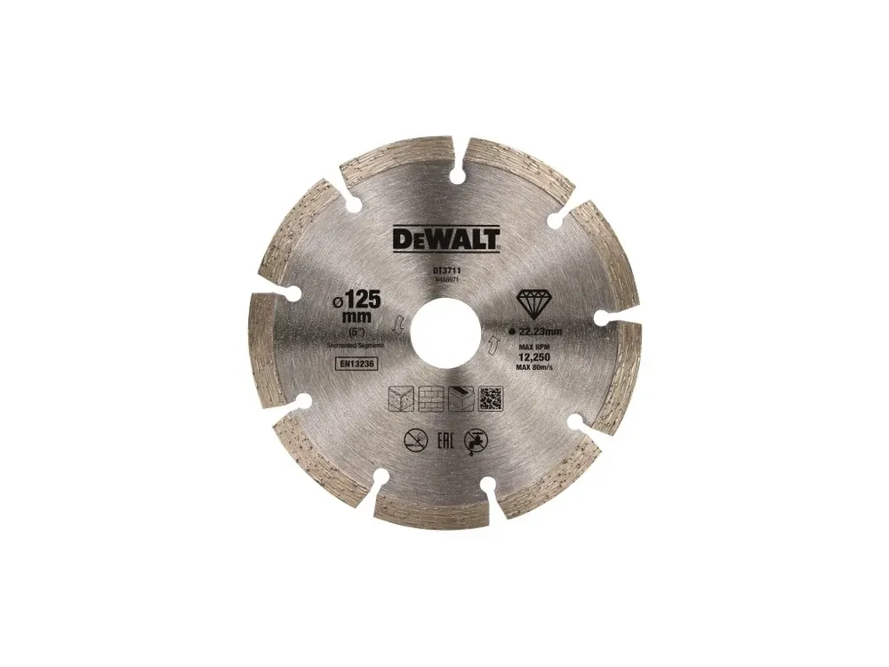 Vrácení Zdarma Dia řezný kotouč 125mm Laser1 na beton a cihly DeWALT DT3711