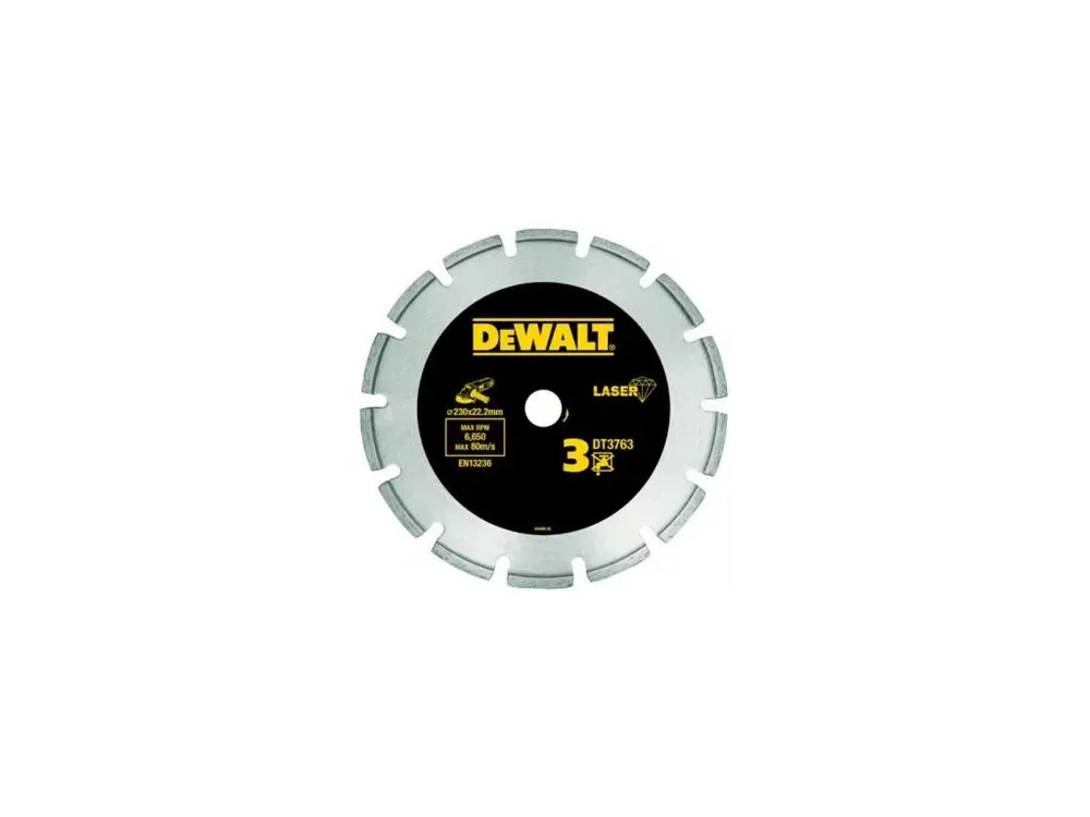 Objednat Nyní Dia řezný kotouč 125mm Laser3 Profi na tvrdé materiály a žulu DeWALT DT3761