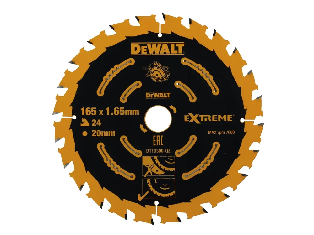 Pilový kotouč 165x1,6x20mm, 24 zubů DT10300 DeWALT Akční Cena