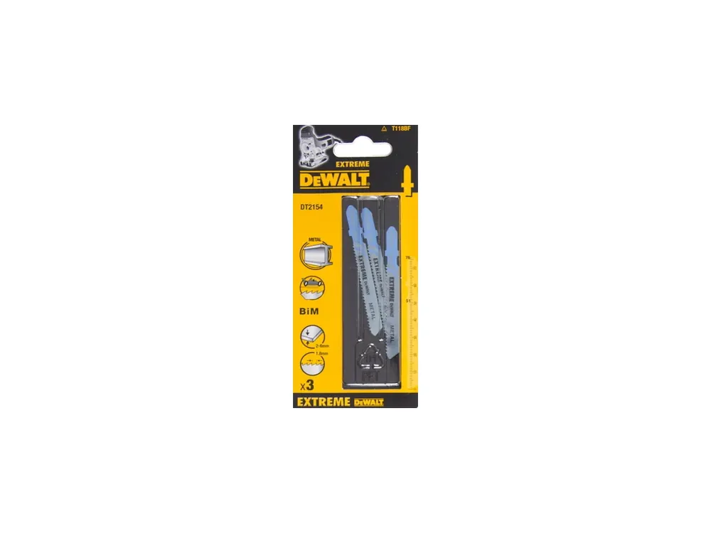 Pilový plátek na kovy Extreme 76mm 3ks DeWALT DT2154 Sezónní Sleva