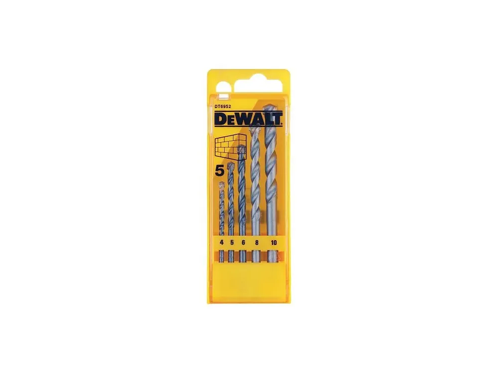 Akce Sada vrtáků do betonu 5dílná DeWALT DT6952