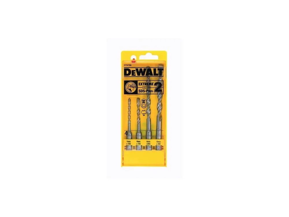 Sada vrtáků SDS plus 4dílná EXTREME2 DeWALT DT9700 Bezpečná Platba
