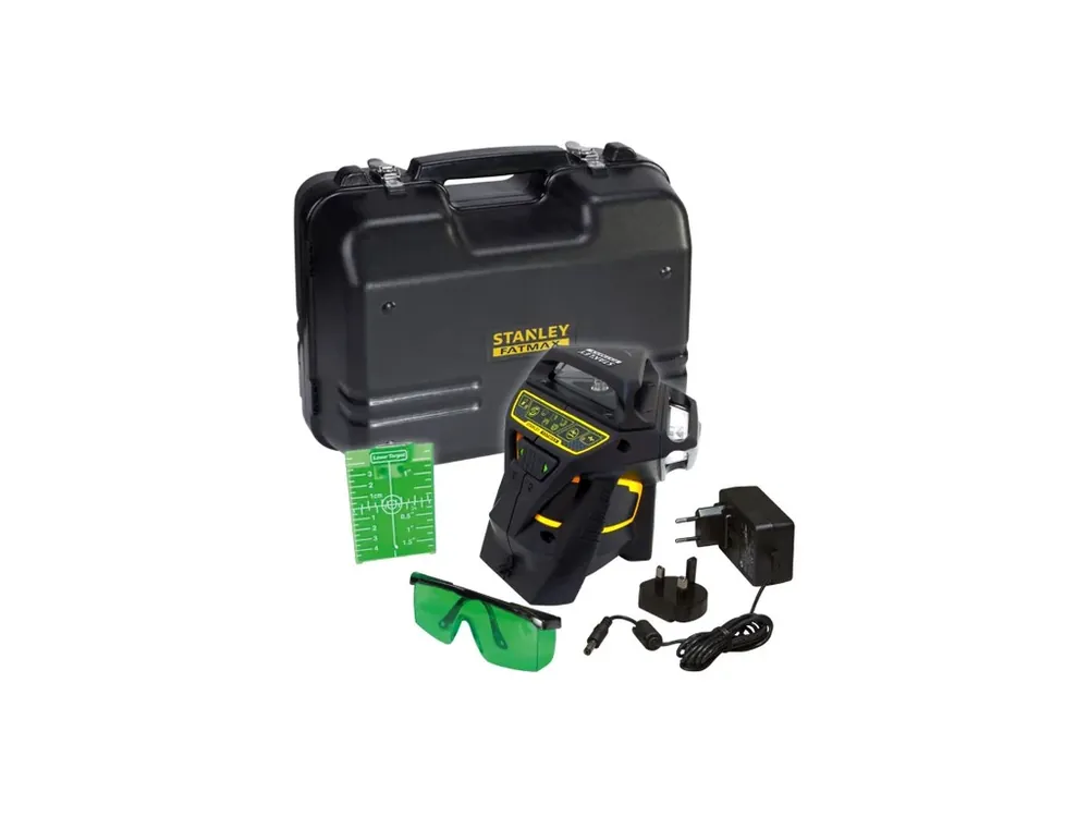 Linkový laser 3 x 360° X3G zelený FMHT1-77356 STANLEY DÁREK - RUKAVICE STANLEY Originální