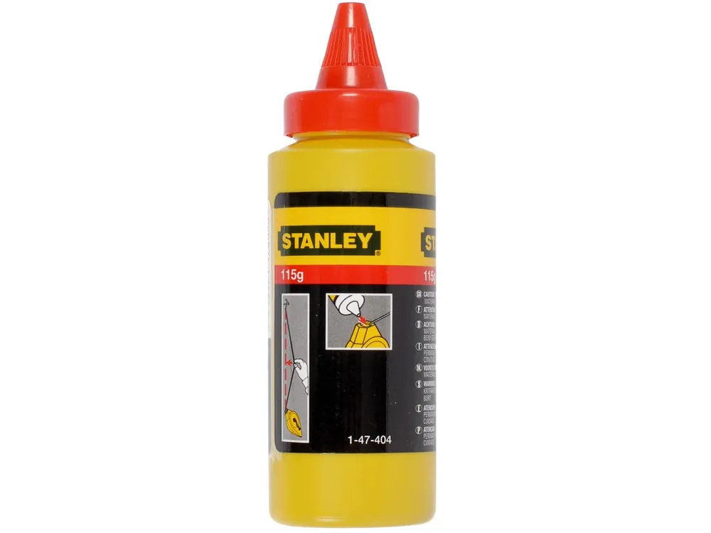 Novinka Prášková křída červená 115g STANLEY 1-47-404