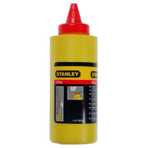 Akce Prášková křída červená 225g STANLEY 1-47-804