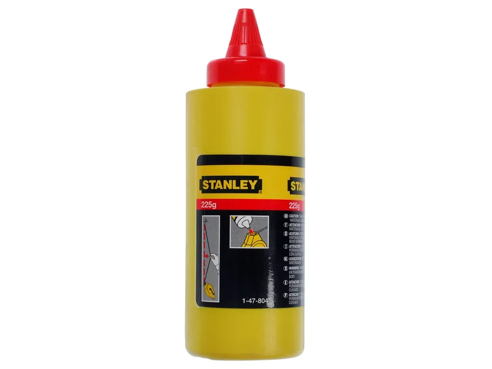 Akce Prášková křída červená 225g STANLEY 1-47-804
