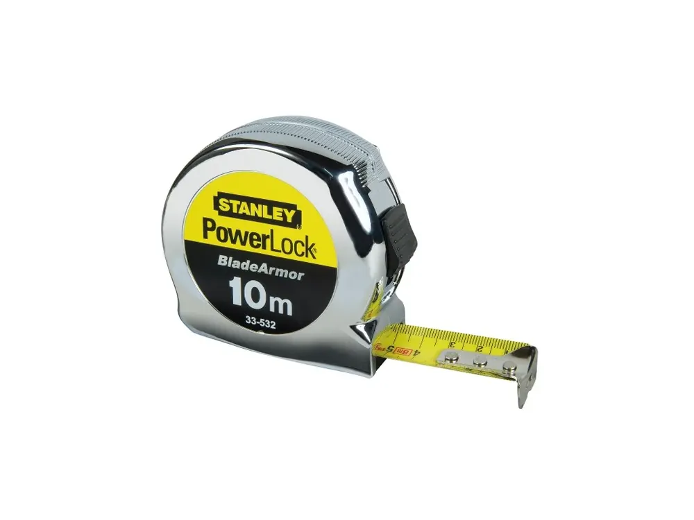Svinovací metr 10m PowerLock Blade Armor STANLEY 0-33-532 Dokud Zásoby Vydrží