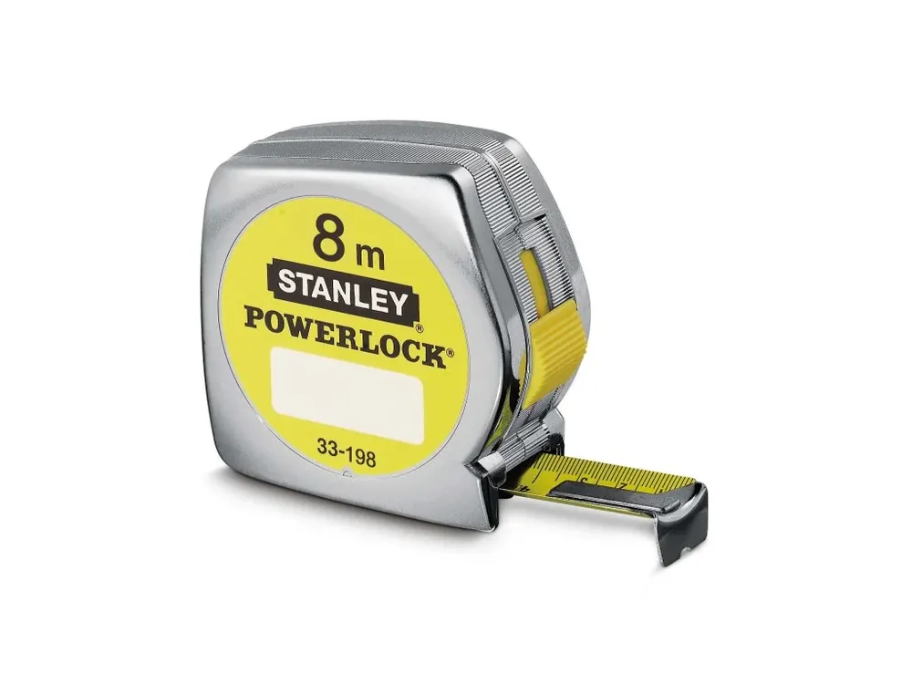 Svinovací metr 8m PowerLock STANLEY 1-33-198 Cenová Bomba