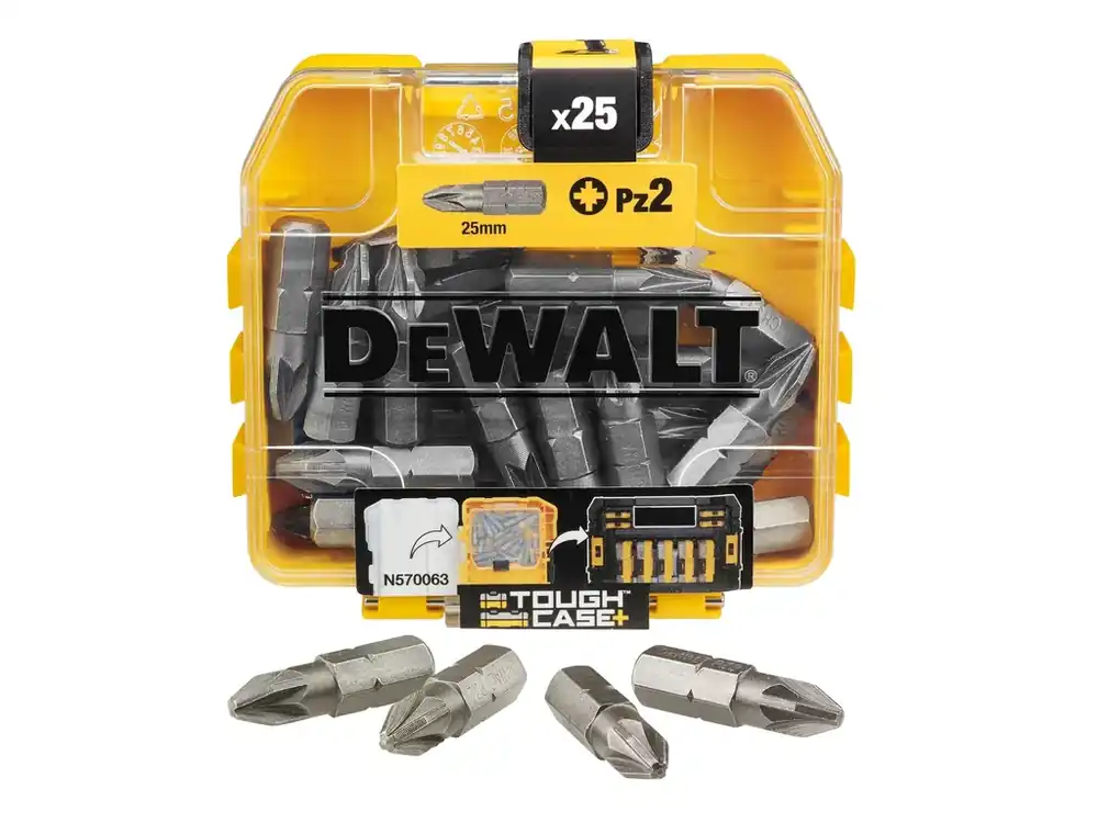 Bit 1/4" Pozidrive Pz2 x 25mm bal.25ks DT71521 / DT7908 DeWALT Dokud Zásoby Vydrží