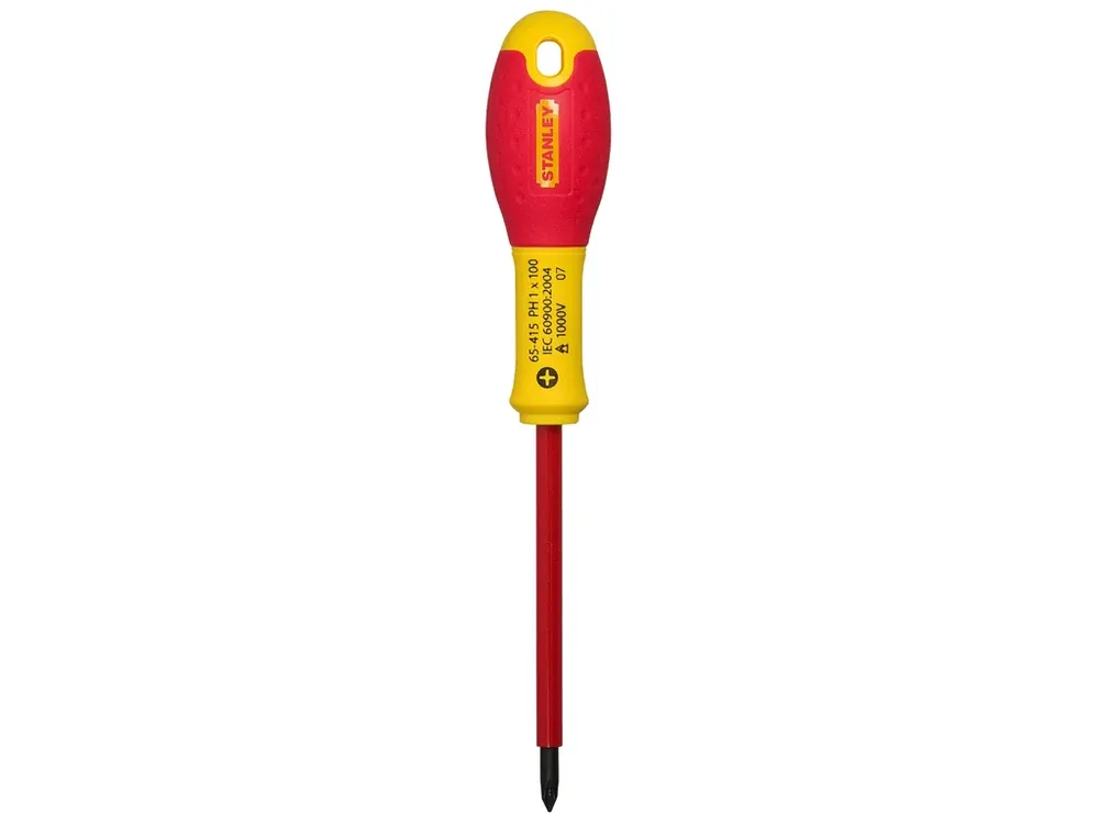 Nejlepší Volba Šroubovák křížový Phillips Ph1 x 100mm 1000V STANLEY 1-65-415