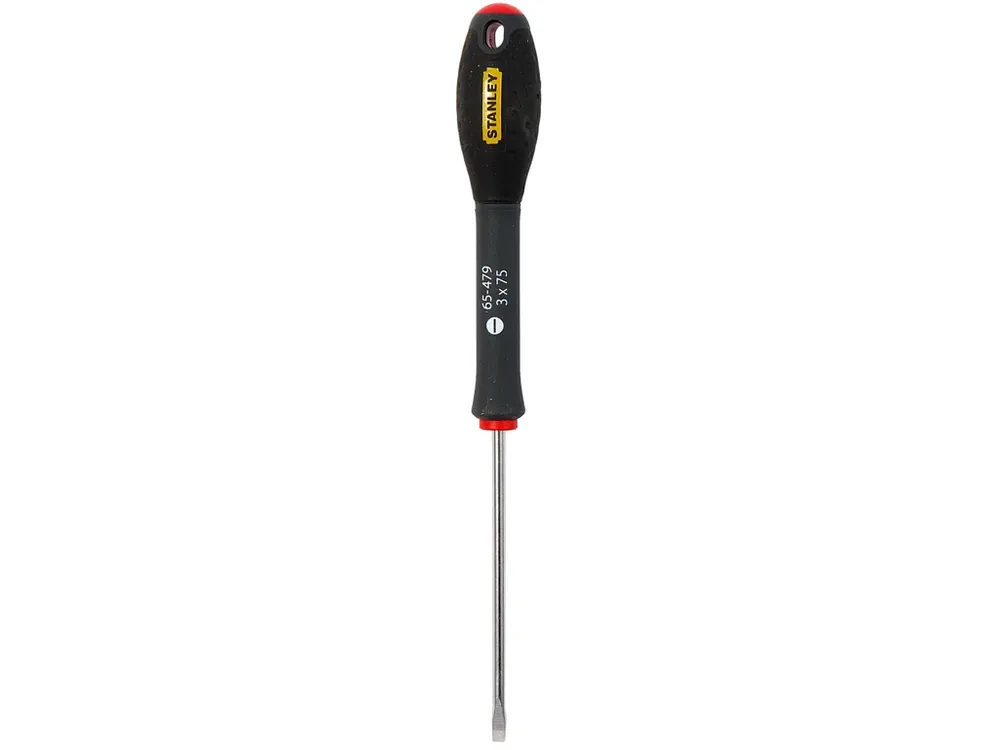 Novinka Šroubovák plochý FatMax 3,0 x 75mm STANLEY 1-65-479