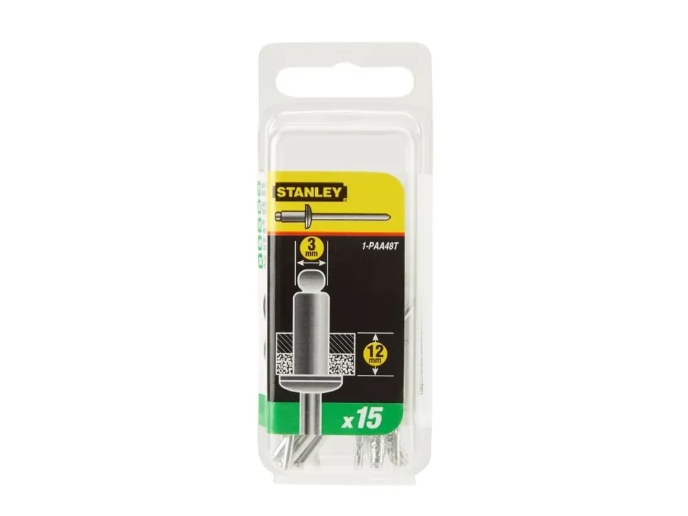 Kup Teď Nýty trhací hlíníkové 3x13mm STANLEY 1-PAA48T
