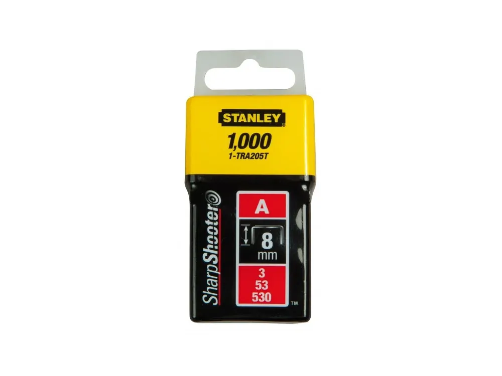 Spony 12mm typ A bal.1000ks STANLEY 1-TRA208T Tovární Cena