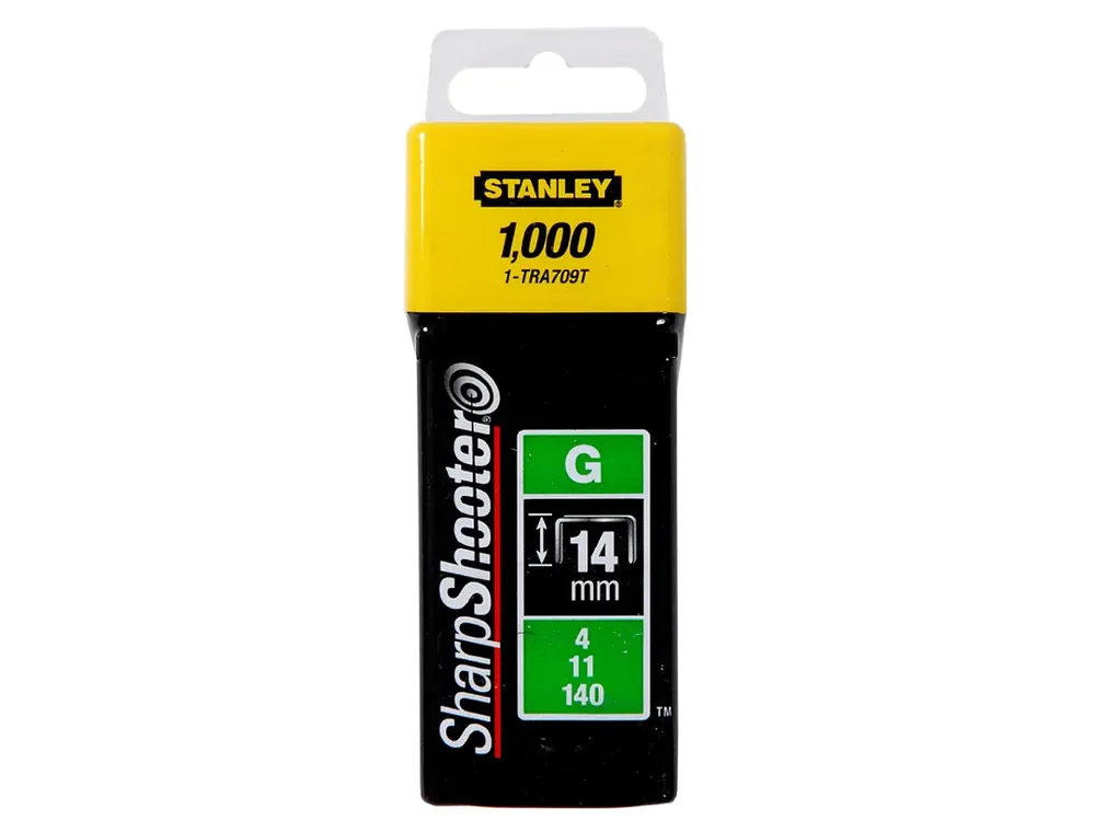 Spony 14mm typ G bal.1000ks STANLEY 1-TRA709T Akční Nabídka