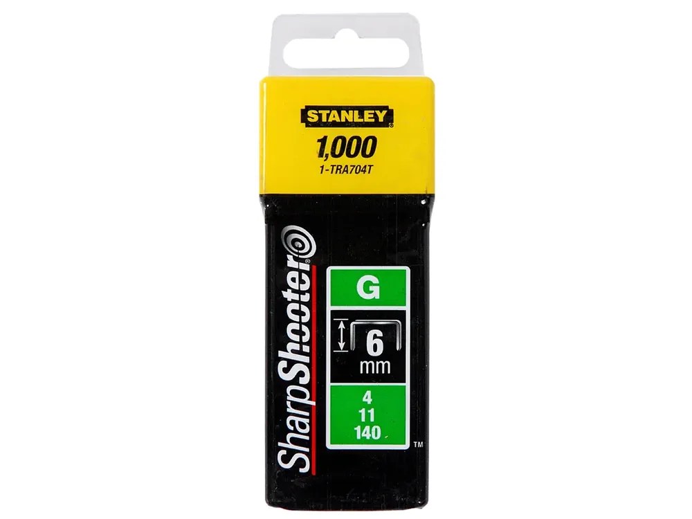 Koupit Online Spony 6mm typ G bal.1000ks STANLEY 1-TRA704T