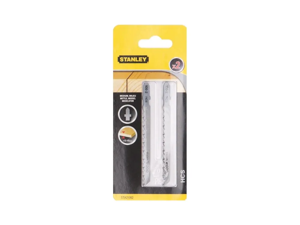 Pilový plátek na dřevo 100mm 2ks STANLEY STA21062 Výhodná Nabídka