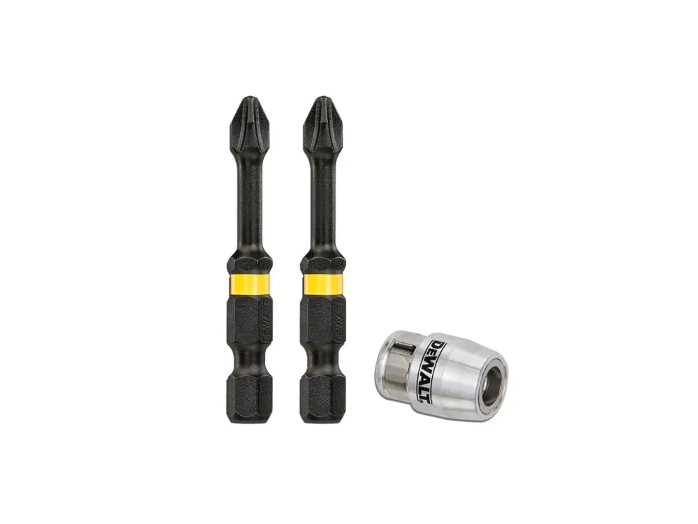 Speciální Cena Bit 1/4" Phillips Ph2x50mm 2 ks + držák IMPACT Torsion DT70536T DeWALT