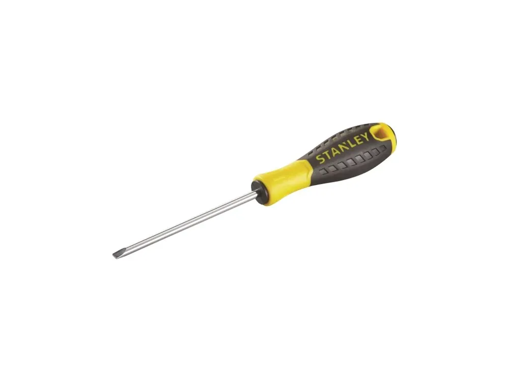Dokud Zásoby Vydrží Šroubovák plochý Essential 4,0 x 100mm STANLEY STHT0-60378